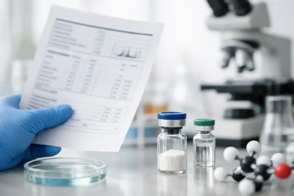How to Read a Peptide COA Before Research Use f16285 7291a81cac3945aebe47ece4360c0cc4~mv2