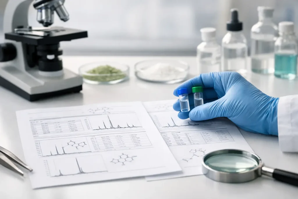 How to Compare COA Batches for Research Use