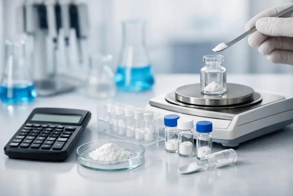 Peptide Mass Quantity Calculator for Research