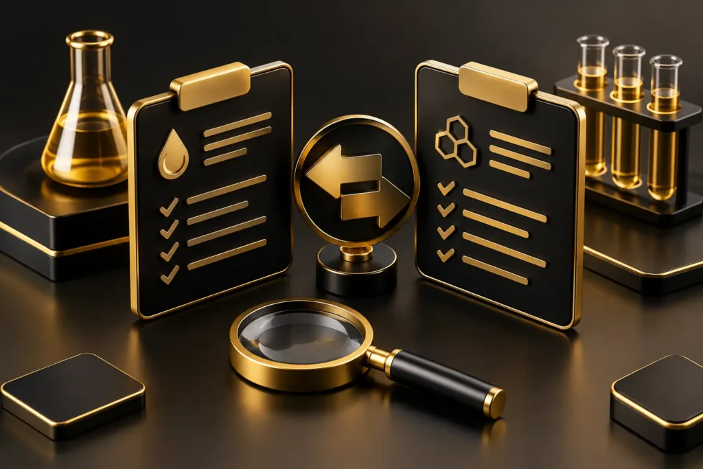 COA Specification Differences That Matter COA Specification Differences That Matter
