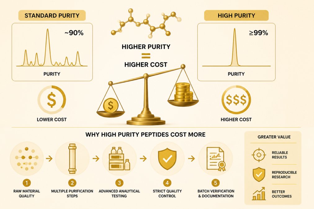 Why High Purity Peptides Cost More: A Technical Breakdown why high purity peptides cost more a technical breakdown 1790479860 1